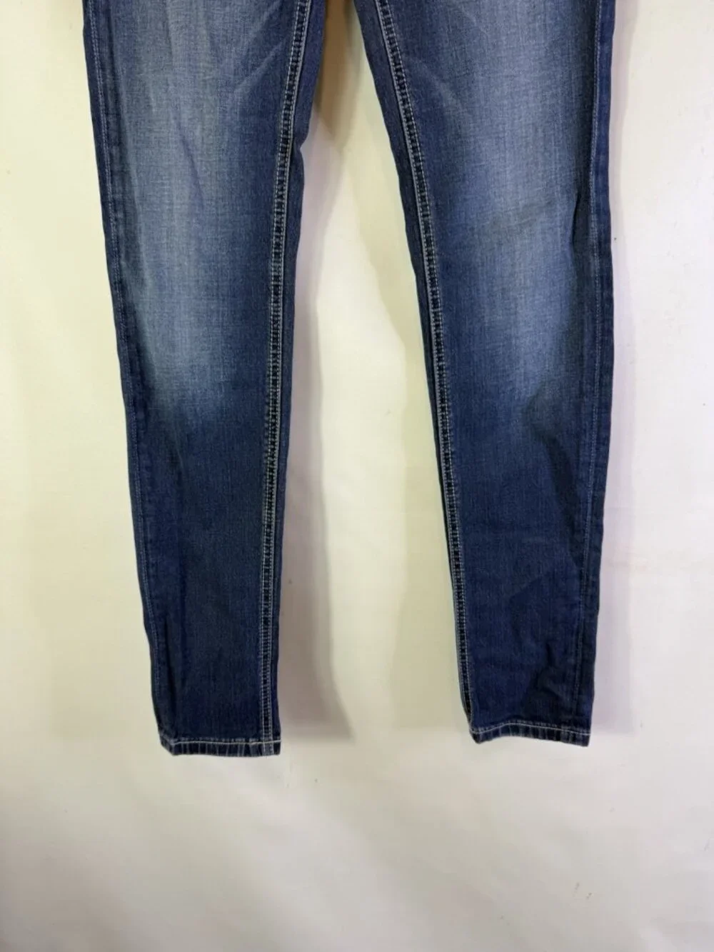 Y2K Miss Me Jeans Thick Stitched Skinny Bling Bedazzled